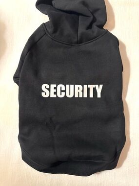 Security Dog Vest - Black